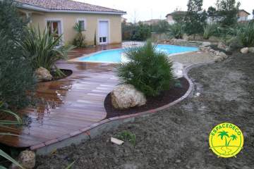 7-Pose de tour de piscine par Espacedéco en Haute-Garonne, à Toulouse, Portet,  Cugnaux, Tournefeuille, Balma, Pibrac, Colomiers.