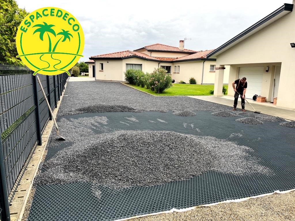 Allée en stabilisé