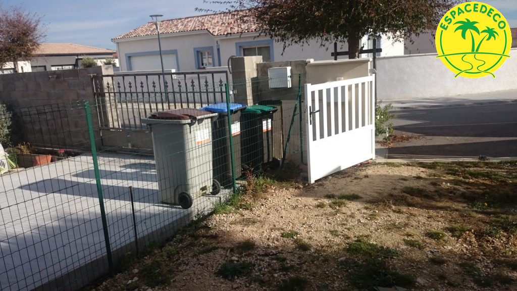 Avant - Espacedeco sur un chantier à Colomiers