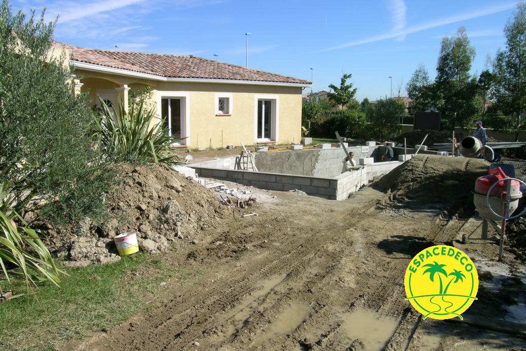 Réalisation de piscine. 3-Réalisation de vos piscines par Espacedéco en Haute-Garonne.
