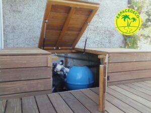 cabane de jardin en bois