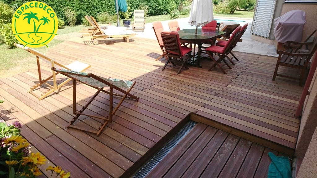 Petite entrée en bois exotique Esapcedeco