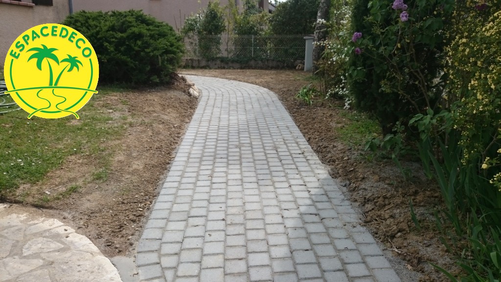 Trottoir en pavé Marlux à Pibrac