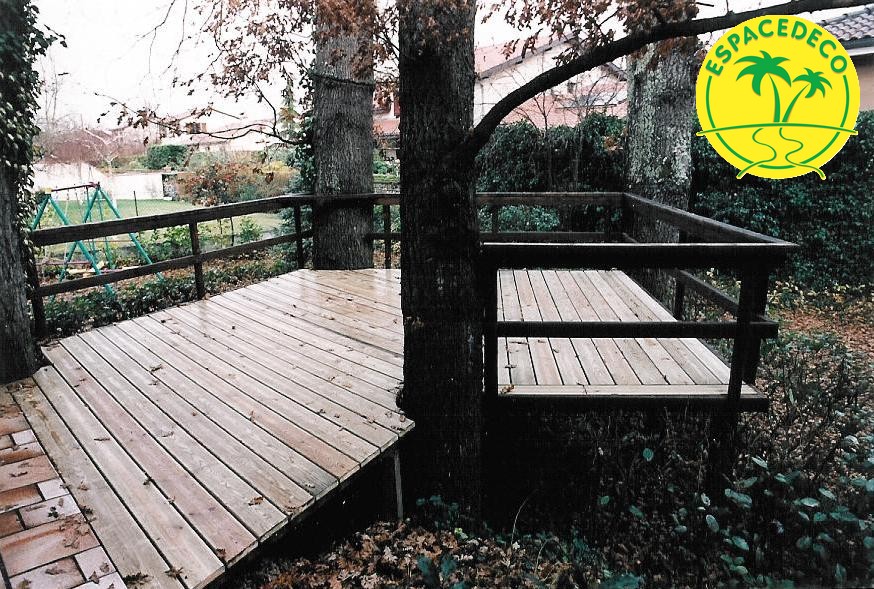 Terrasse sur piloti Plaisance du Touch